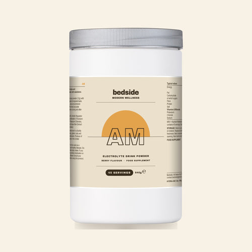 Bedside AM electrolyte drink powder