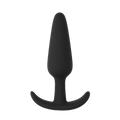 Beginners Size Slim Butt Plug Black