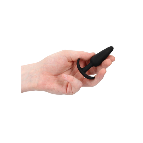 Beginners Size Slim Butt Plug Black