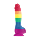Colours Pride Edition 6 Inch Realistic Silicone Dildo With Balls