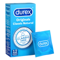 Durex Originals Classic Natural Condoms 12 Pack