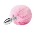 Furry Tales Pink Bunny Tail Butt Plug