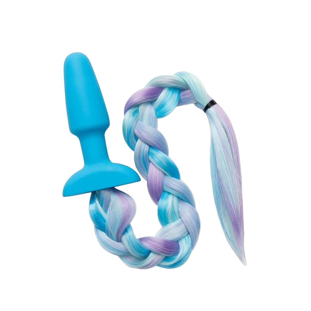 Furry Tales Silicone Unicorn Tail Butt Plug