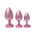 Gleaming Love Pearl Pink Butt Plug Set