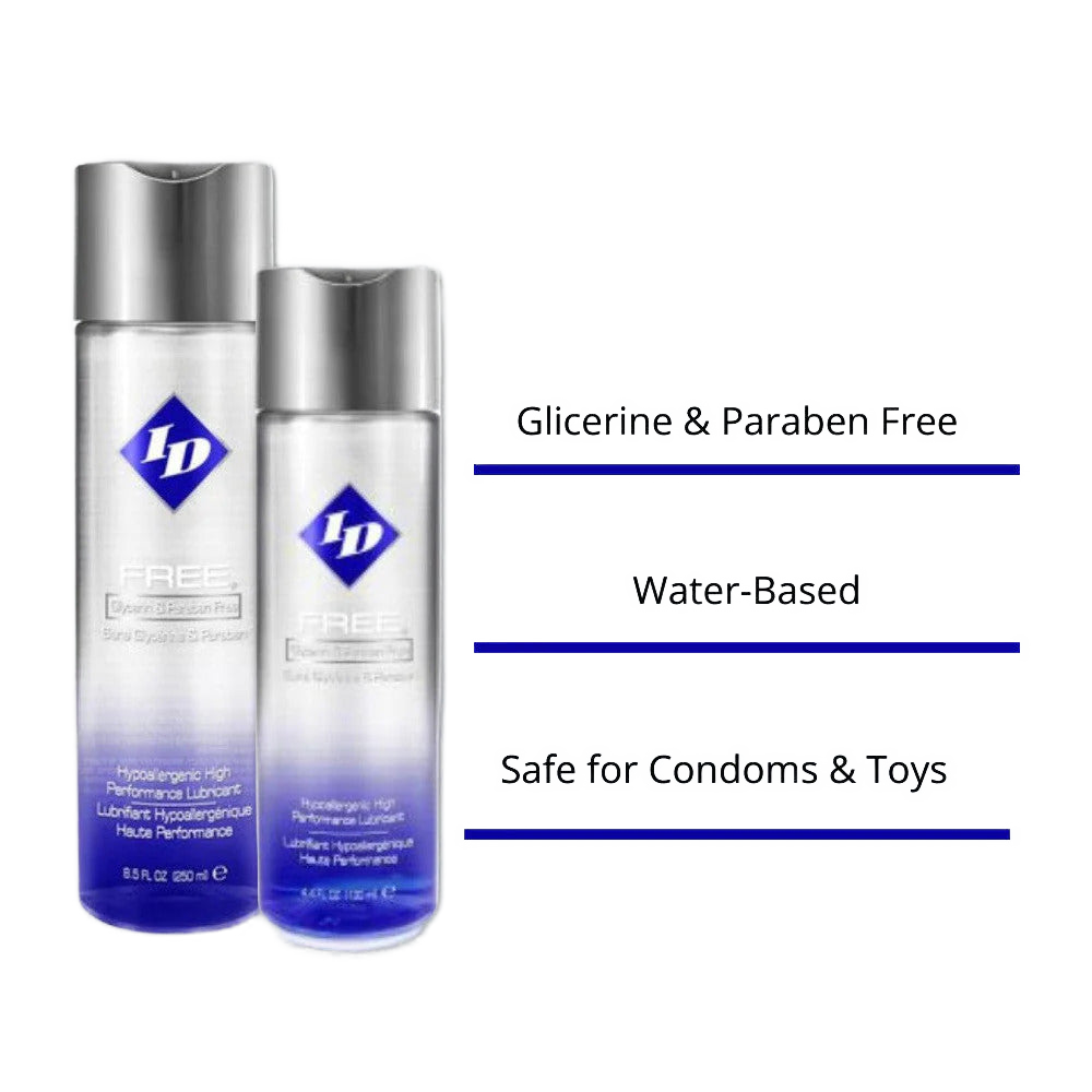 ID Free Hypoallergenic Waterbased Lubricant 30ml