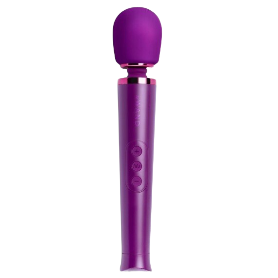 Le Wand Petite Rechargeable Vibrating Massager Dark Cherry
