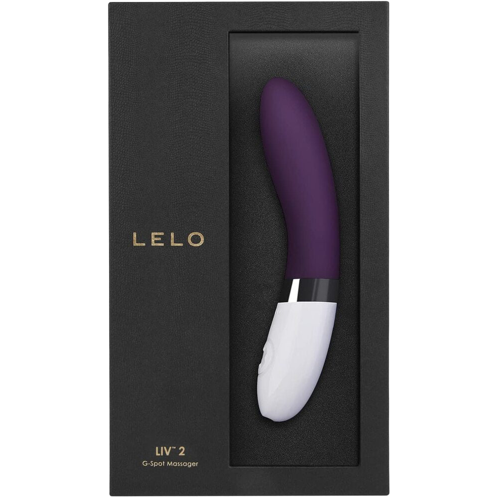 Lelo Liv 2 G Spot Vibrator Plum