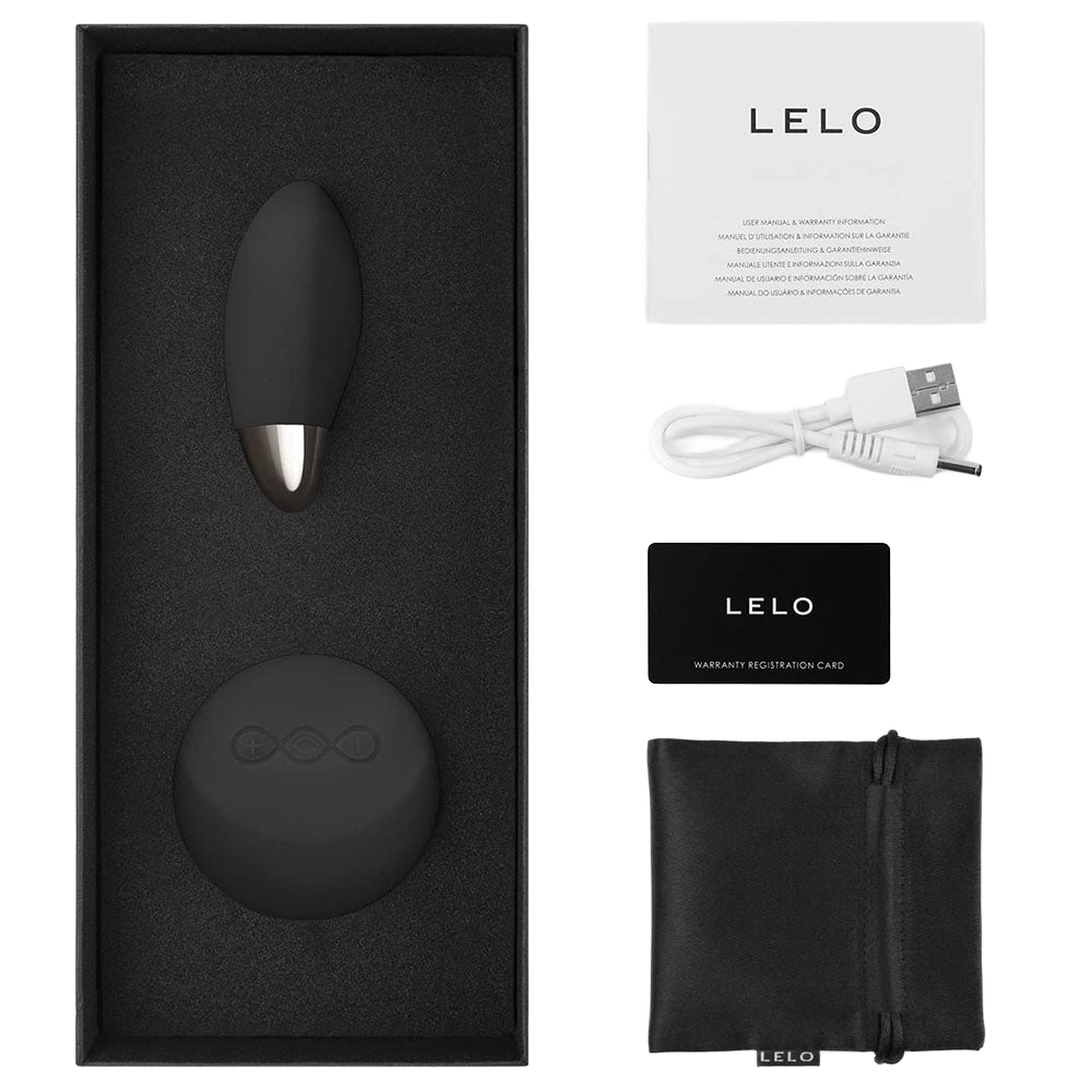 Lelo Lyla 2 Obsidian Black Vibrating Bullet