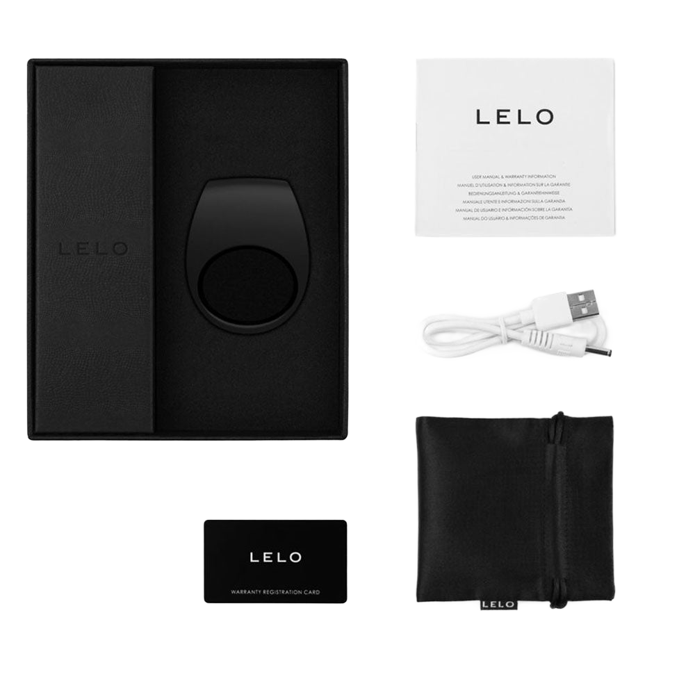 Lelo Tor 2 Couples Ring Black