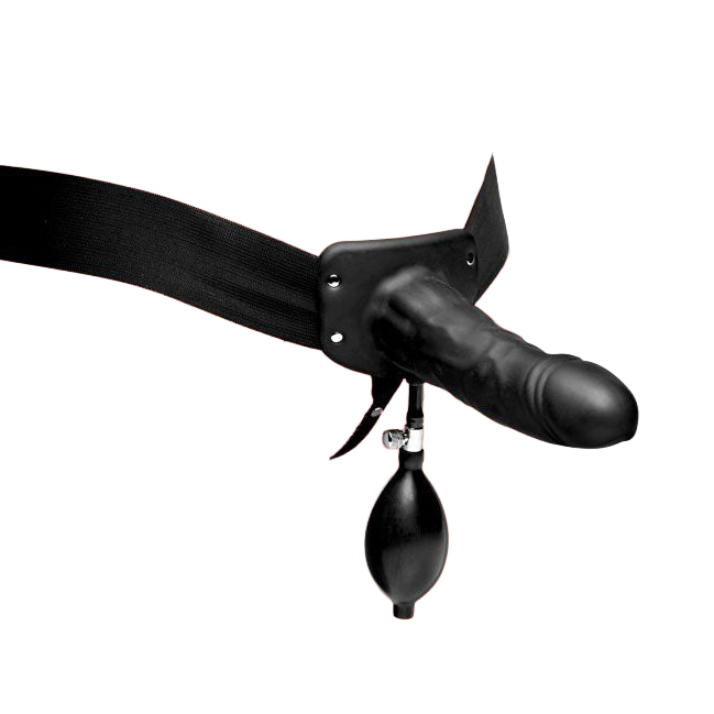 Master Series Pumper Inflatable Hollow StrapOn