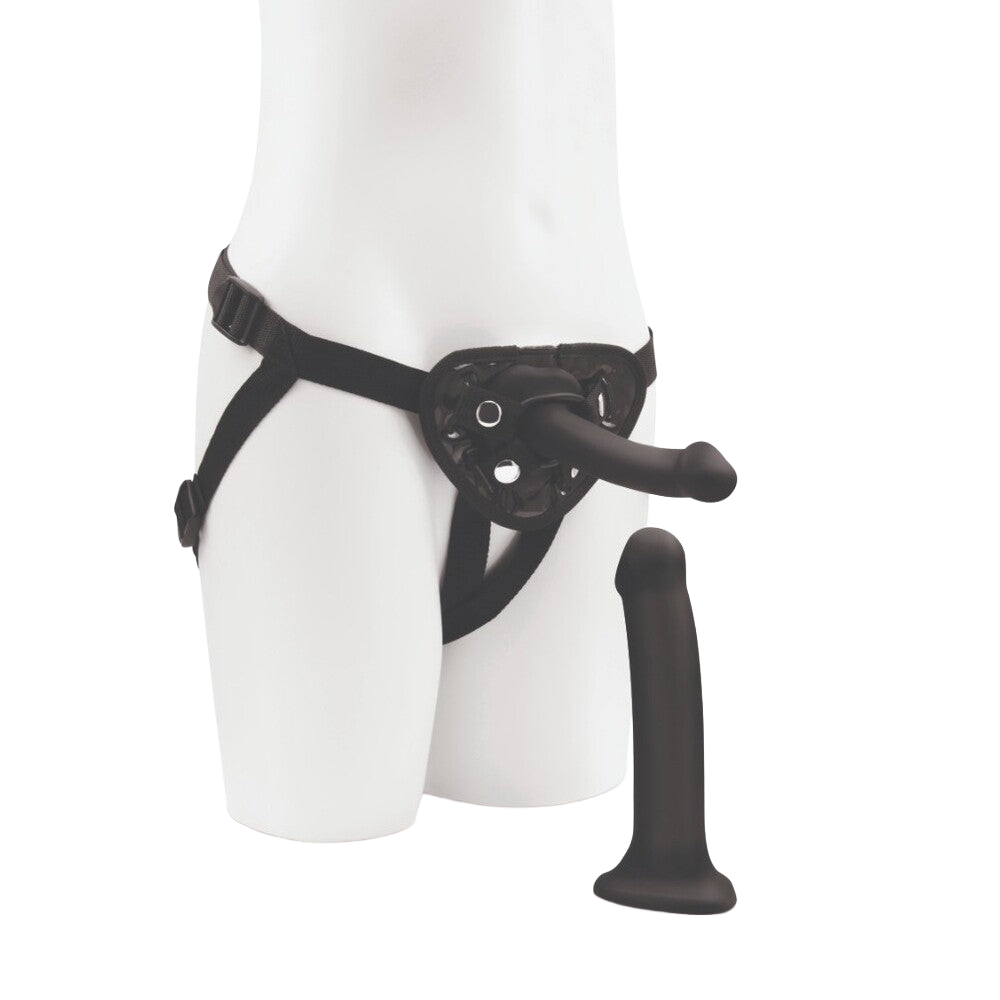 Me You Us Strap On Harness Kit With 6 And 8 Inch Dildos