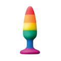 Pride Pleasure Plug Rainbow Medium