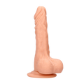 RealRock 8 Inch Dong With Testicles Flesh Pink