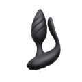 Rocks Off Cocktail Remote Control Couples Vibe Black