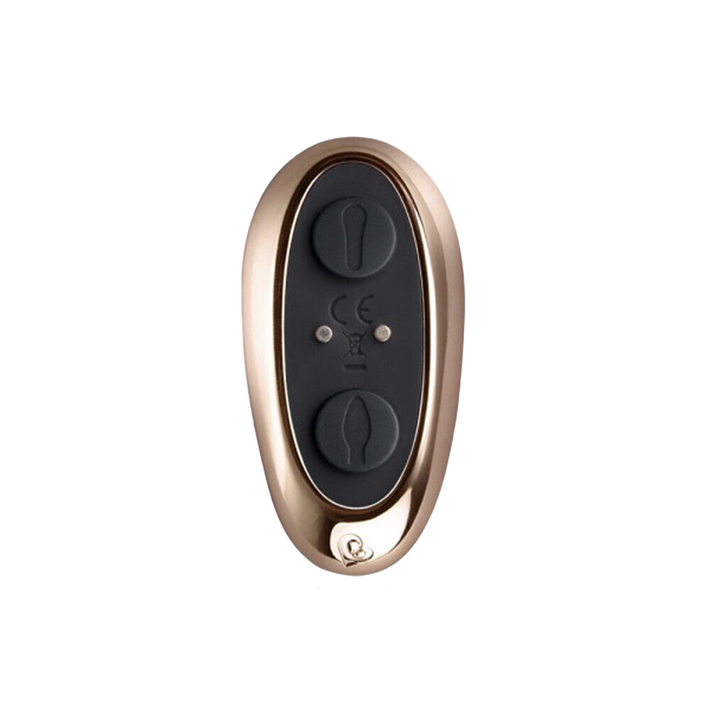 Rocks Off Cocktail Remote Control Couples Vibe Black