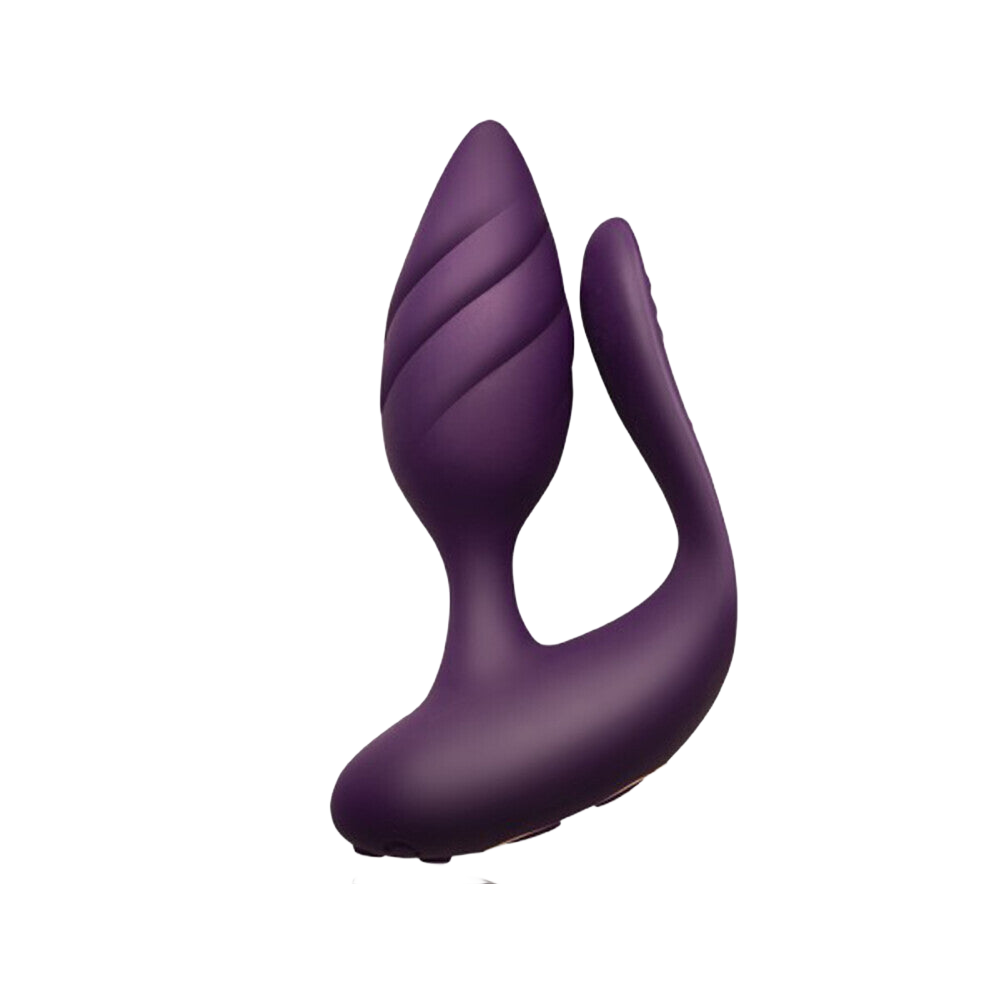 Rocks Off Cocktail Remote Control Couples Vibe Purple
