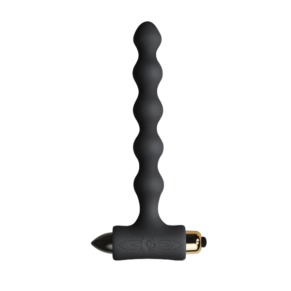 Rocks Off Pearls Petite Sensations Black Butt Plug