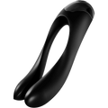 Satisfyer Candy Cane Finger Vibrator Black