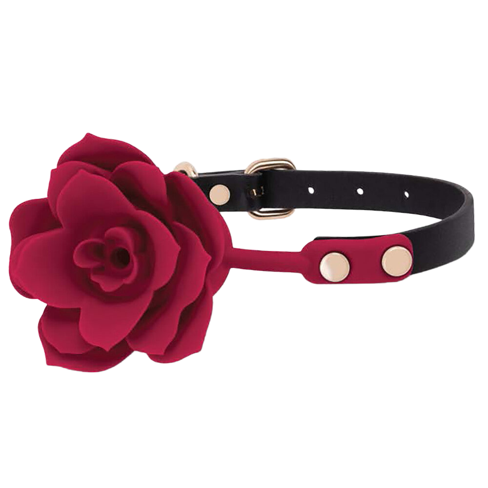 Secret Kisses Rosegasm Bloom Silicone Gag