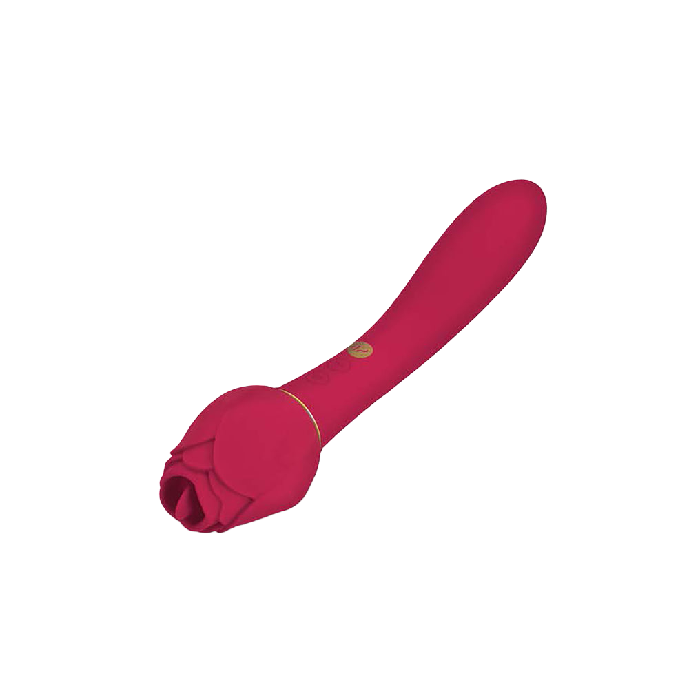 Secret Kisses Rosegasm Long Stem Vibrating
