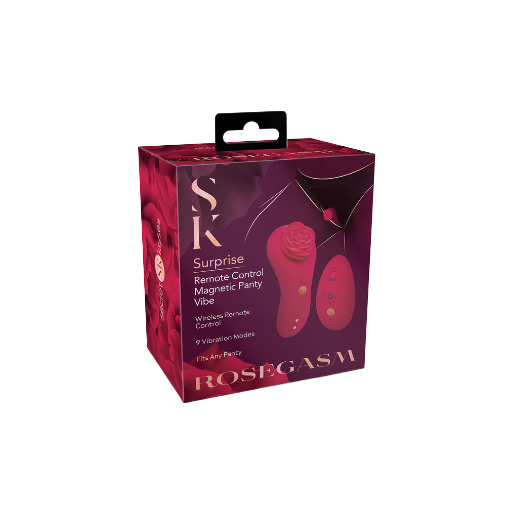 Secret Kisses Rosegasm Rose Surprise Panty Vibe