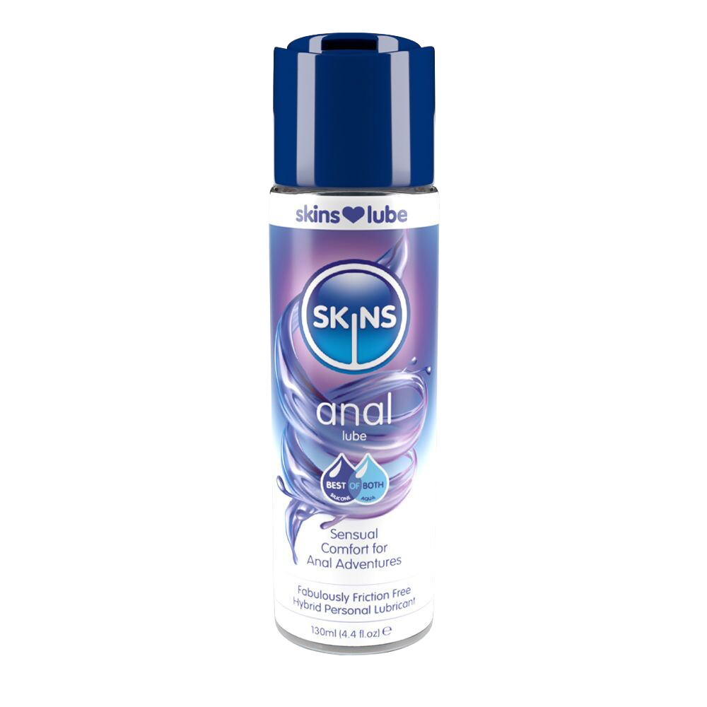Skins Anal Hybrid Silicone And Waterbased Lubricant 130ml