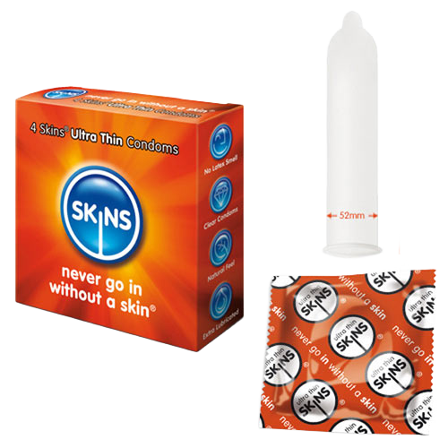 Skins Condoms Ultra Thin 4 Pack