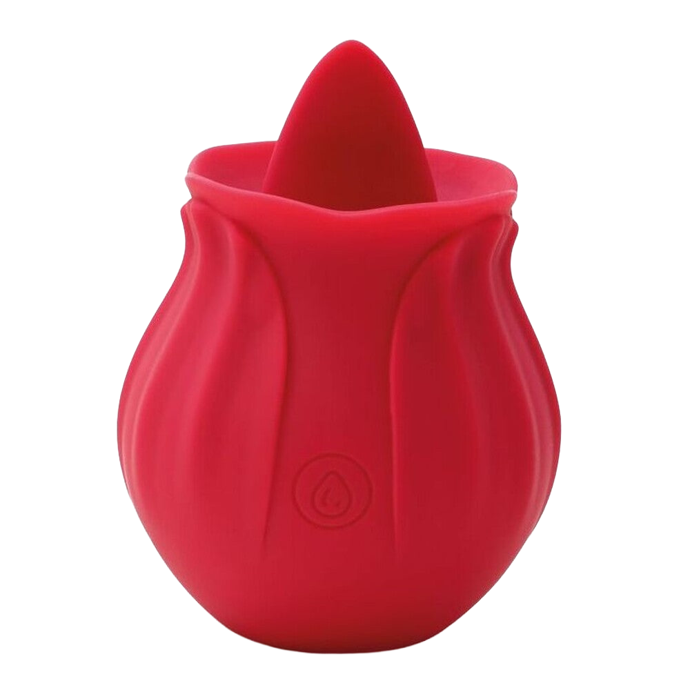 Skins Rose Buddies The Rose Flix Clitoral Massager Red