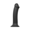 Strap On Me Silicone Dual Density Bendable Dildo XLarge Black