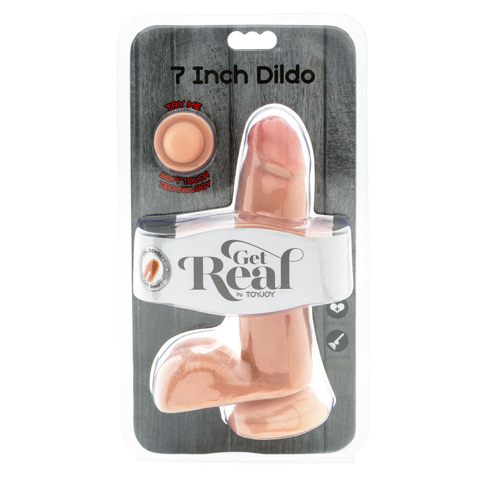 ToyJoy 7 Inch Get Real Dual Density Dildo