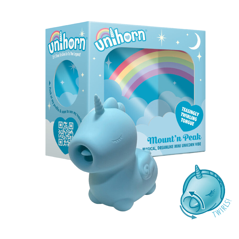 Unihorn Mountn Peak Twirling Tongue Unicorn Vibe